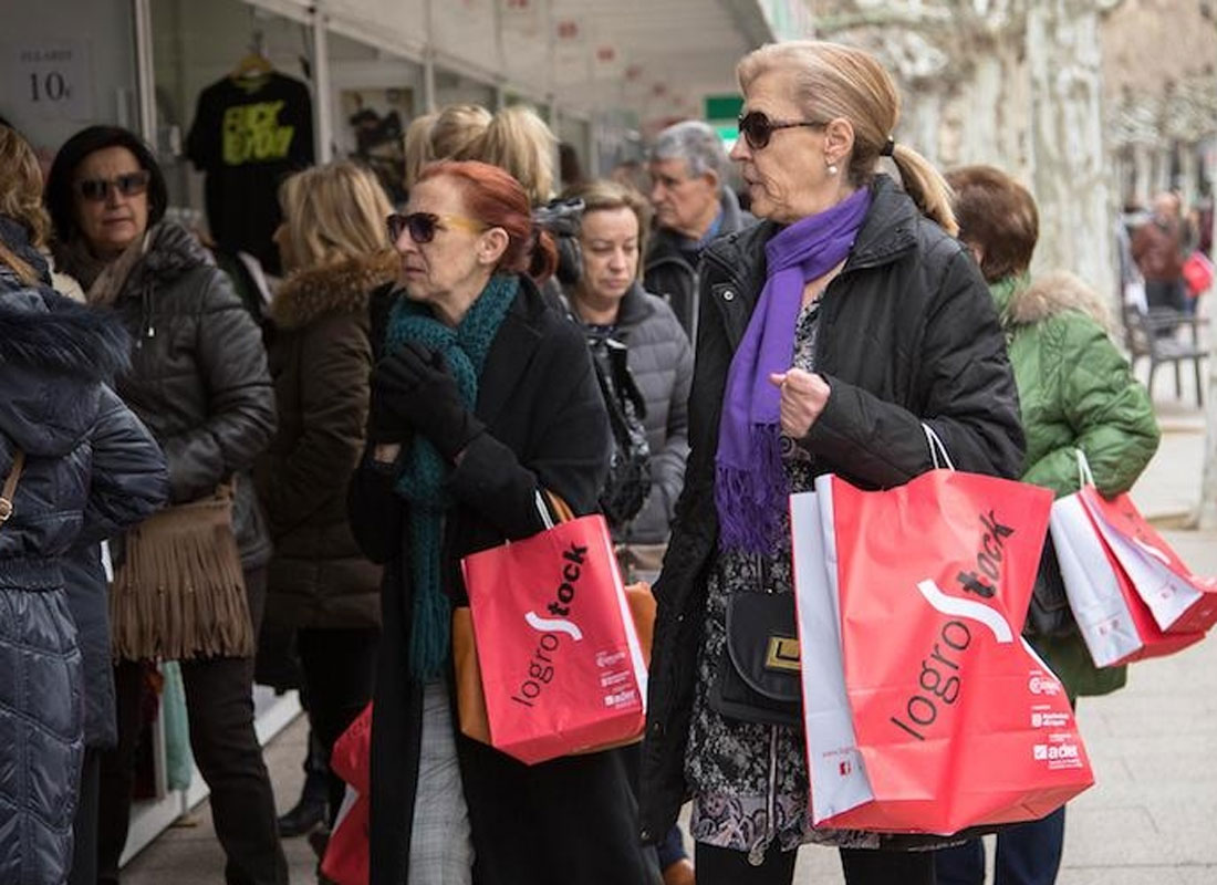 Vuelve Logrostock al Espolón de Logroño: 128 comercios en 178 estands