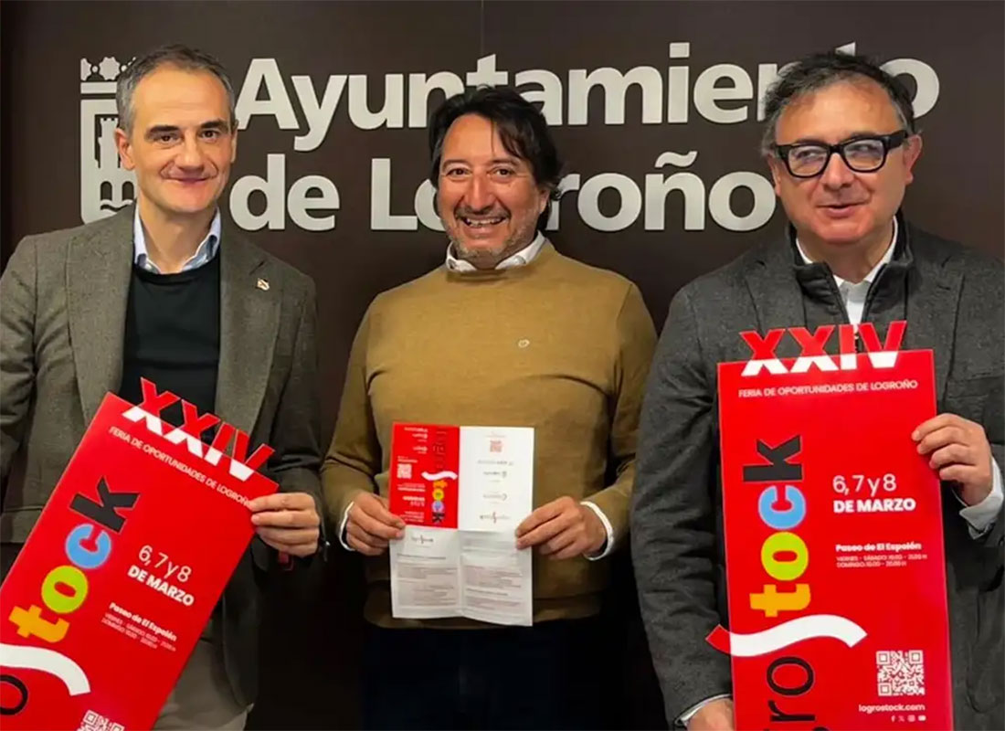Logrostock reunirá a 111 comercios en su 24ª edición, del 6 al 8 de marzo en el Espolón